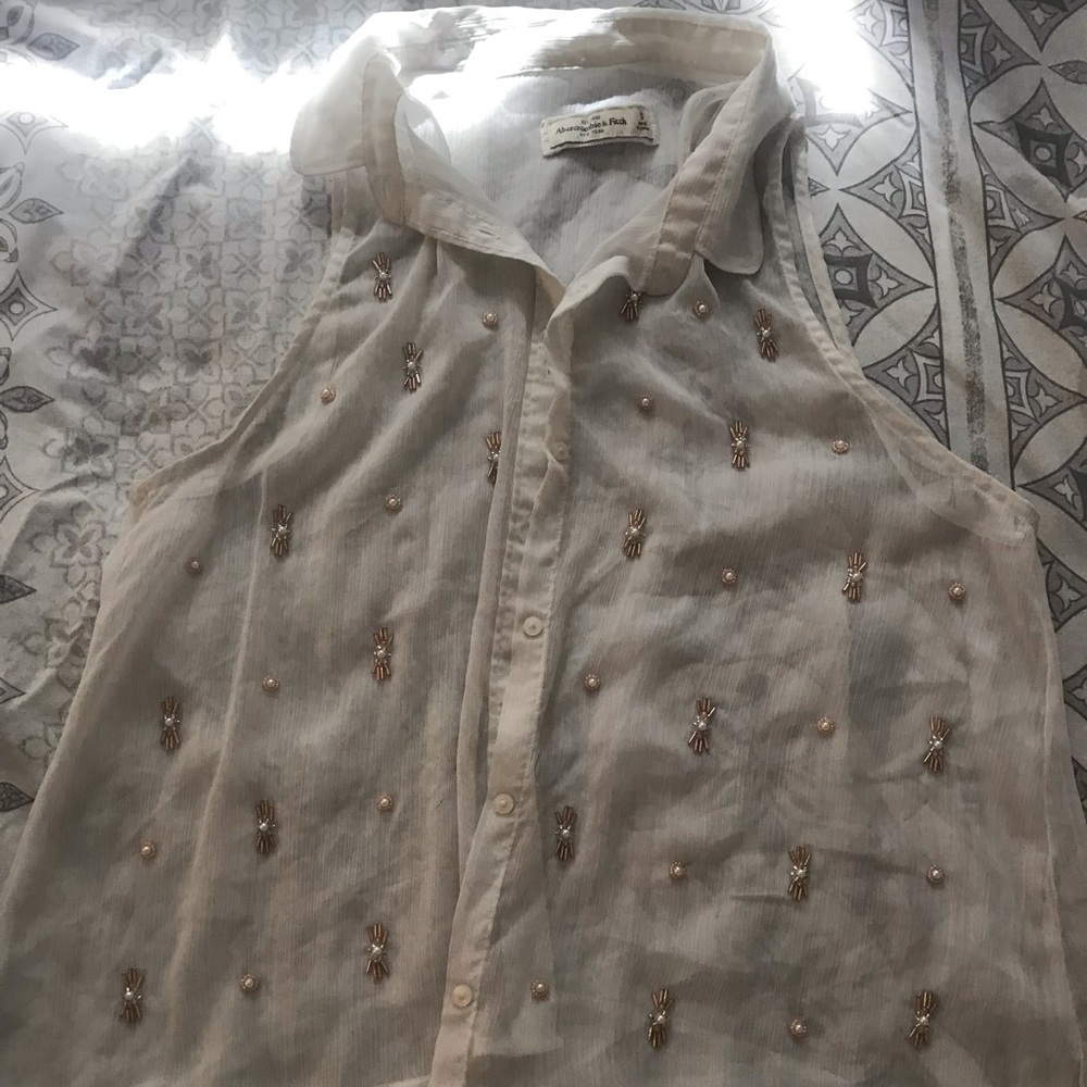 Abercrombie and Fitch Sheer Top
